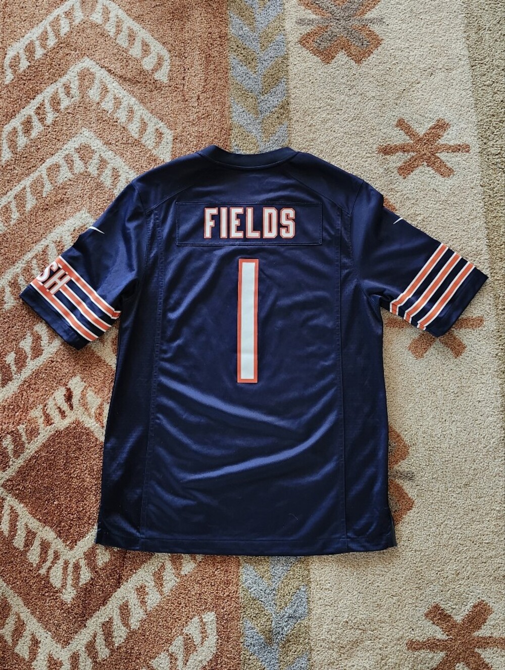 Authentic NFL #1 Fields Jersey Sz M